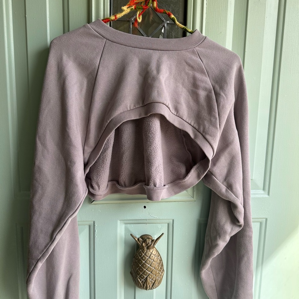 H&M Lilac Cropped Top